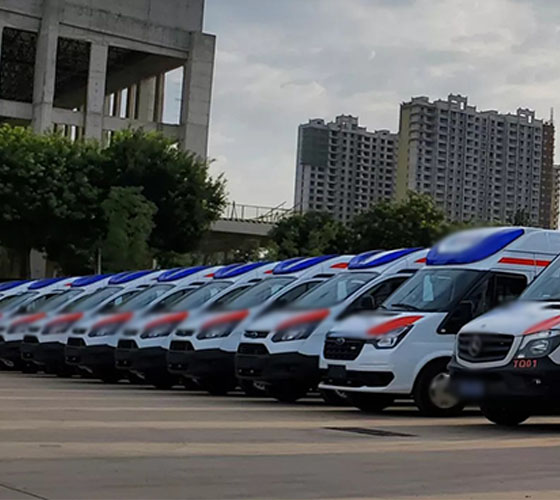 巴马服务车队展示