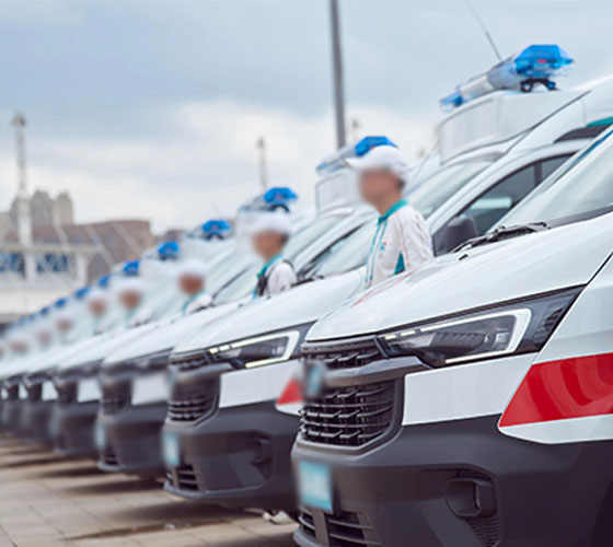 巴马服务车队展示